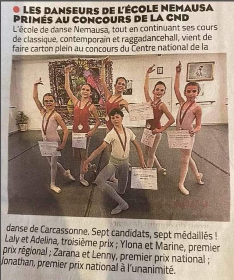 Lire la suite à propos de l’article Concours de la confédération de danse de Carcassonne 2022