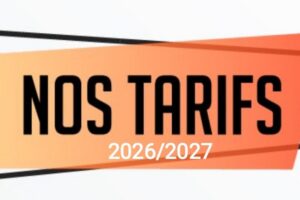 Tarifs 2026/2027